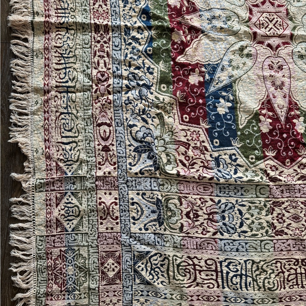 Spanish Granada craftsman woven tapestry textile - Picture 11 of 15